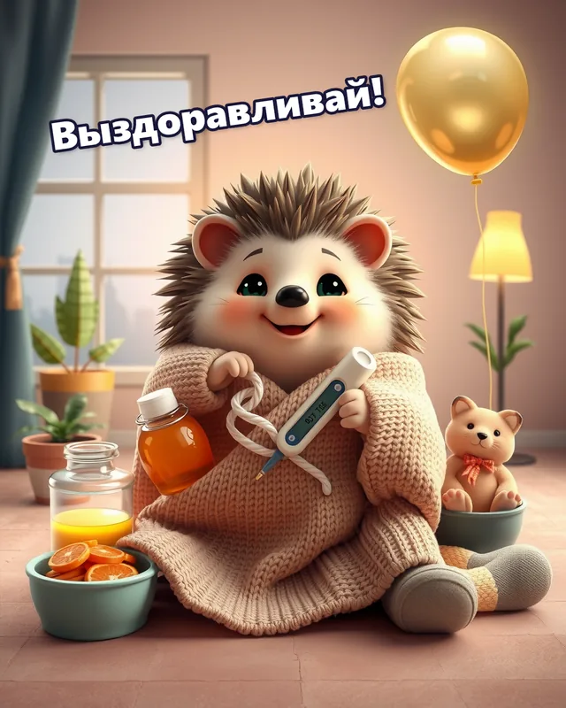 Выздоравливай!